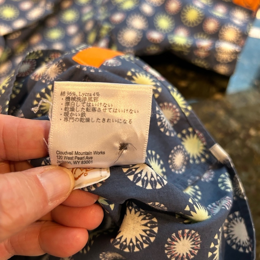 Cloudveil Jackson Hole short sleeve button down. Retro. Fishing hiking. Office - Picture 8 of 12